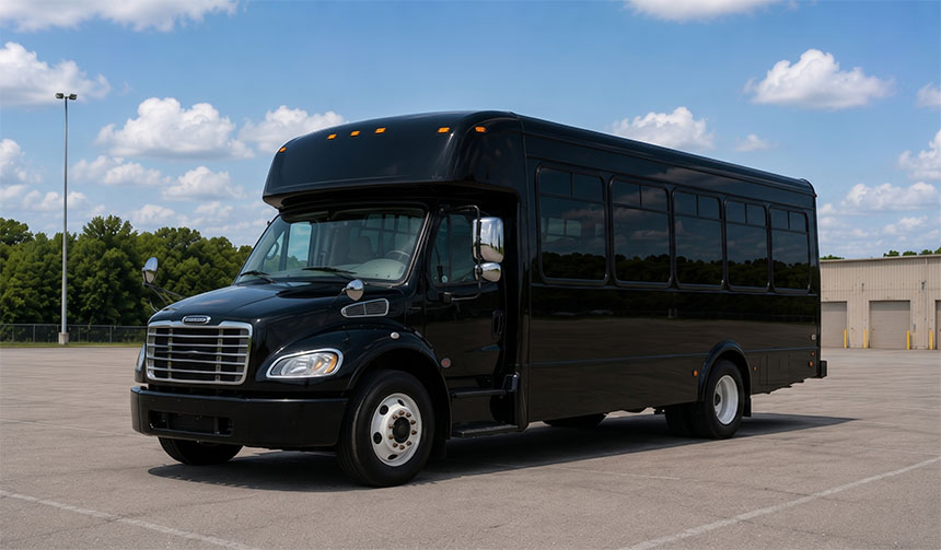 18-passenger minibus for charter in Oklahoma City, OK