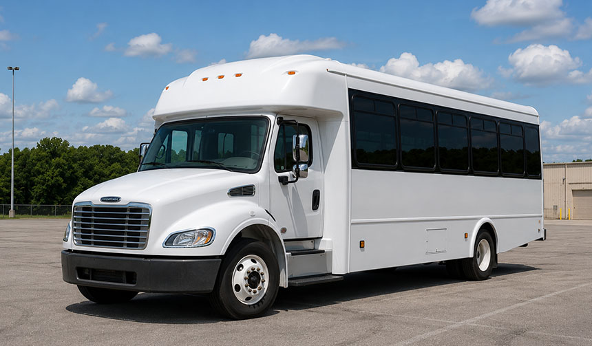 25-passenger minibus for charter in Oklahoma City, OK
